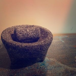 Classic, heavy Mortar & Pestle